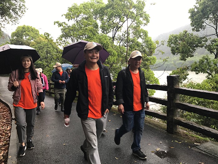 風雨同舟毅路共行-歐感科技團隊春游記